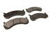 078611 by PERFORMANCE FRICTION - Disc Brake Pad Set