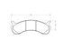 0786.12 by PERFORMANCE FRICTION - Disc Brake Pad Set