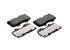 0976.20 by PERFORMANCE FRICTION - Disc Brake Pad Set