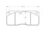 1027.10 by PERFORMANCE FRICTION - Disc Brake Pad Set