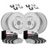 4514-31114 by DYNAMIC FRICTION COMPANY - GEOSPEC Coated Rotors with 5000 Brake Pads - Low Metallic and Hardware Kit