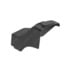 17-19314-003 by FREIGHTLINER - Bumper Splash Shield - Right Side, Polyethylene, 613.1 mm x 473.4 mm, 4 mm THK