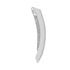 A21-26500-040 by FREIGHTLINER - Bumper End - Steel, Argent Silver, 633.5 mm x 501.8 mm, 3.42 mm THK