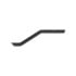 A22-61649-000 by FREIGHTLINER - Fender Support - Left Side, Steel, Black, 303.84 mm x 48.87 mm, 3.04 mm THK