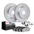 4512-32025 by DYNAMIC FRICTION COMPANY - GEOSPEC Coated Rotors with 5000 Brake Pads - Ceramic and Hardware