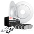 6512-32025 by DYNAMIC FRICTION COMPANY - Brake Rotor with 5000 Brake Pads and Hardware Kit