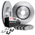 6512-03337 by DYNAMIC FRICTION COMPANY - Brake Rotor with 5000 Brake Pads and Hardware Kit