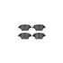 4502-74120 by DYNAMIC FRICTION COMPANY - GEOSPEC Rotors with 5000 Brake Pads