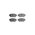 6502-80245 by DYNAMIC FRICTION COMPANY - DFC Brake Rotor with 5000 Advanced Brake Pads