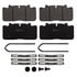 Abex ADBHD1518 Disc Brake Pad Set Disc Brake Pad Set