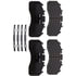 ADBHD1311 by ABEX - Disc Brake Pad Set