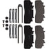 Abex ADBHD1438 Disc Brake Pad Set Disc Brake Pad Set
