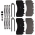 ADBHD1777 by ABEX - Disc Brake Pad Set