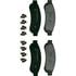 SD1334A by ABEX - Disc Brake Pad Set
