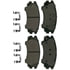 SD1404 by ABEX - Disc Brake Pad Set