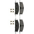 SD1611A by ABEX - Disc Brake Pad Set