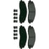 SD1680 by ABEX - Disc Brake Pad Set