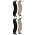 SD655A by ABEX - Disc Brake Pad Set