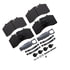 ADBHD1369 by ABEX - Disc Brake Pad Set