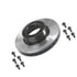 Abex ADR180450 Disc Brake Rotor Abex Friction ADR180450 Disc Brake Rotor