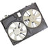 Continental AG FA70727 Dual Radiator and Condenser Fan Assembly Dual Fan Assembly