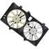 Continental AG FA70907 Dual Radiator and Condenser Fan Assembly Dual Fan Assembly