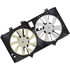 Continental AG FA70907 Dual Radiator and Condenser Fan Assembly Dual Fan Assembly