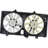Continental AG FA70907 Dual Radiator and Condenser Fan Assembly Dual Fan Assembly