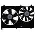 Continental AG FA70433 Dual Radiator and Condenser Fan Assembly Dual Fan Assembly