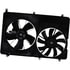 Continental AG FA70433 Dual Radiator and Condenser Fan Assembly Dual Fan Assembly