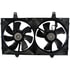 Continental AG FA70073 Dual Radiator and Condenser Fan Assembly Dual Fan Assembly