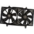 Continental AG FA70090 Dual Radiator and Condenser Fan Assembly Dual Fan Assembly
