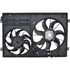 Continental AG FA70845 Dual Radiator and Condenser Fan Assembly Dual Fan Assembly