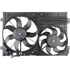 Continental AG FA70916 Dual Radiator and Condenser Fan Assembly Dual Fan Assembly