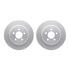 4212-39045 by DYNAMIC FRICTION COMPANY - GEOSPEC Coated Rotor- HD Brake Pad - Hardware