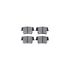 4212-39045 by DYNAMIC FRICTION COMPANY - GEOSPEC Coated Rotor- HD Brake Pad - Hardware