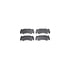 4212-40140 by DYNAMIC FRICTION COMPANY - GEOSPEC Coated Rotor- HD Brake Pad - Hardware