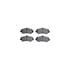 4212-40143 by DYNAMIC FRICTION COMPANY - GEOSPEC Coated Rotor- HD Brake Pad - Hardware