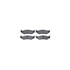 4212-40156 by DYNAMIC FRICTION COMPANY - GEOSPEC Coated Rotor- HD Brake Pad - Hardware