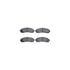 4212-47107 by DYNAMIC FRICTION COMPANY - GEOSPEC Coated Rotor- HD Brake Pad - Hardware