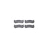 4212-48003 by DYNAMIC FRICTION COMPANY - GEOSPEC Coated Rotor- HD Brake Pad - Hardware