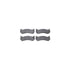 4212-48008 by DYNAMIC FRICTION COMPANY - GEOSPEC Coated Rotor- HD Brake Pad - Hardware