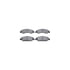 4212-48127 by DYNAMIC FRICTION COMPANY - GEOSPEC Coated Rotor- HD Brake Pad - Hardware