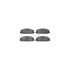 4212-48152 by DYNAMIC FRICTION COMPANY - GEOSPEC Coated Rotor- HD Brake Pad - Hardware