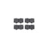 4212-76004 by DYNAMIC FRICTION COMPANY - GEOSPEC Coated Rotor- HD Brake Pad - Hardware