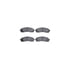 4212-99117 by DYNAMIC FRICTION COMPANY - GEOSPEC Coated Rotor- HD Brake Pad - Hardware