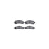 4212-99146 by DYNAMIC FRICTION COMPANY - GEOSPEC Coated Rotor- HD Brake Pad - Hardware