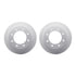 4212-99185 by DYNAMIC FRICTION COMPANY - GEOSPEC Coated Rotor- HD Brake Pad - Hardware