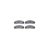 4212-99218 by DYNAMIC FRICTION COMPANY - GEOSPEC Coated Rotor- HD Brake Pad - Hardware