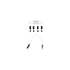 4222-40002 by DYNAMIC FRICTION COMPANY - GEOSPEC Coated Rotor- HD Brake Pad - Hardware and Sensor
